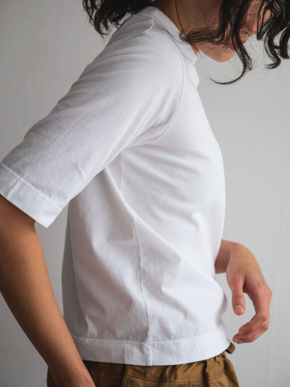 Half Sleeve T-Shirt – White