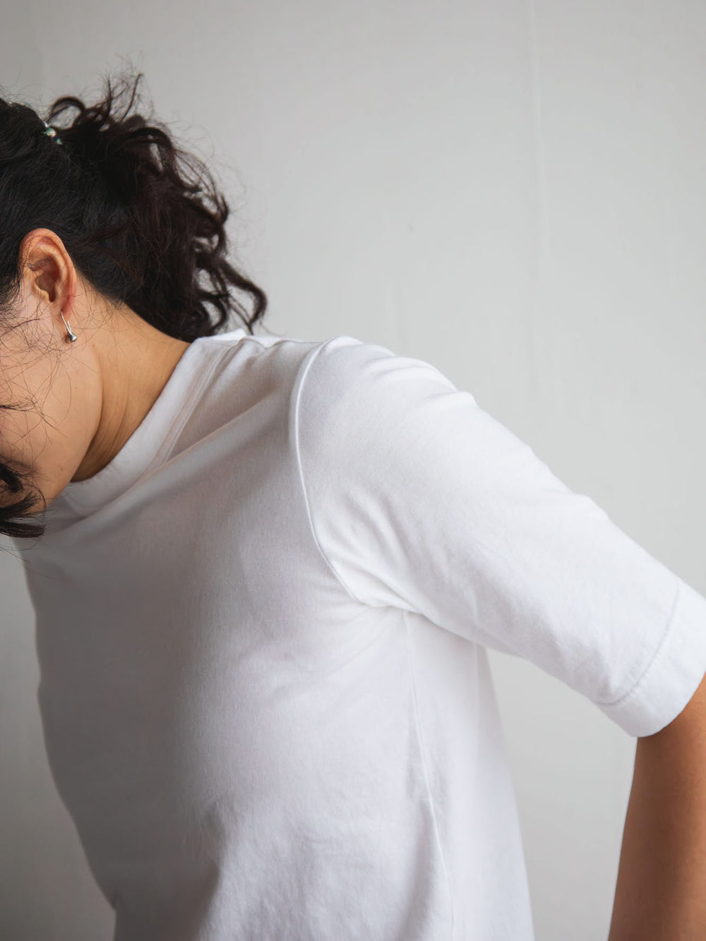 Half Sleeve T-Shirt – White