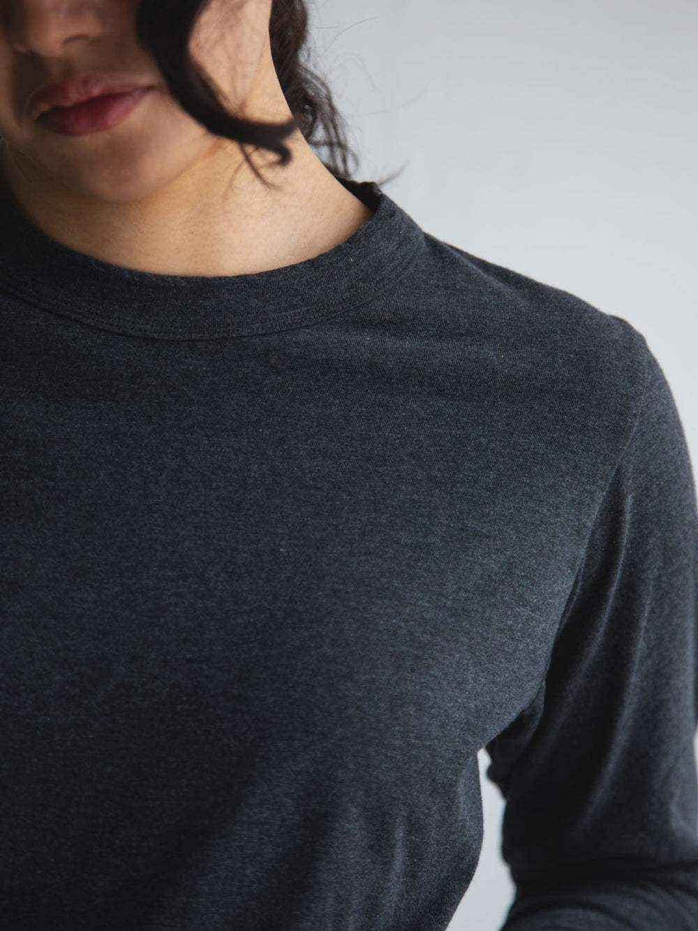 Long Sleeve T-Shirt – Charcoal