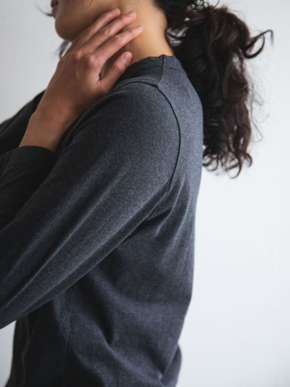 Long Sleeve T-Shirt – Charcoal