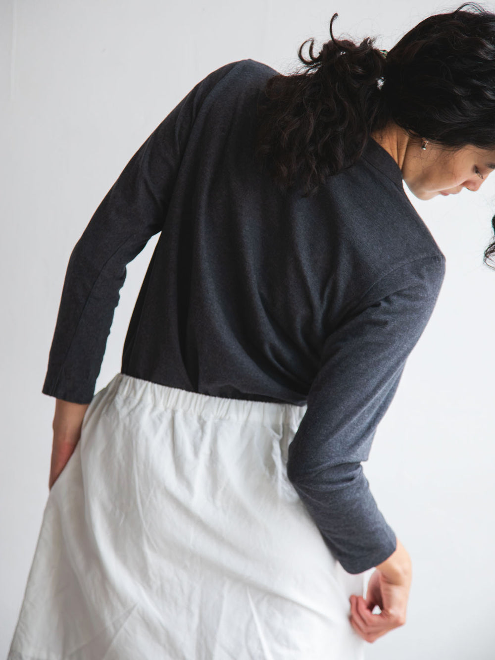 Long Sleeve T-Shirt – Charcoal