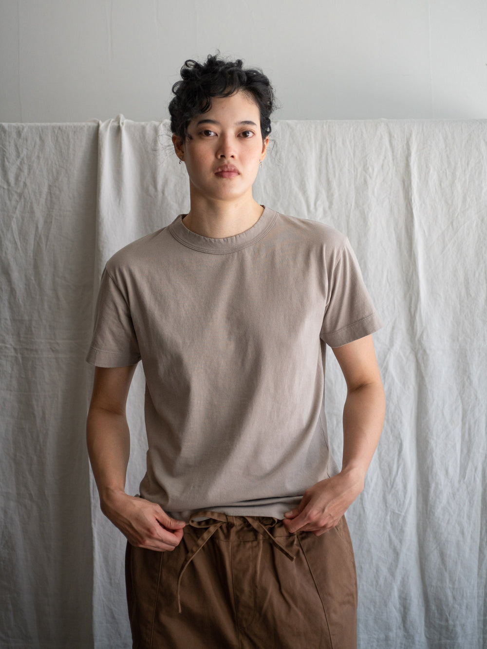 Short Sleeve T-Shirt – Sand Beige