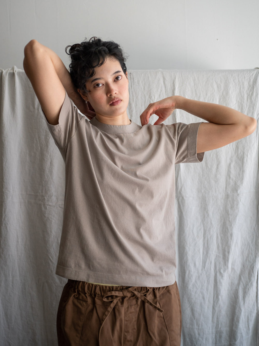 Short Sleeve T-Shirt – Sand Beige