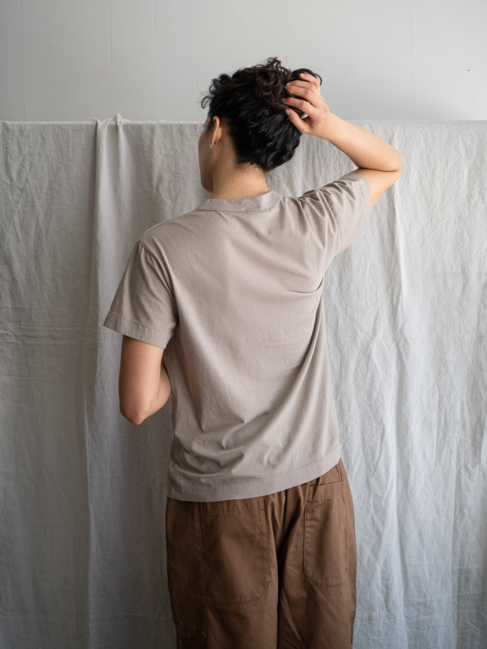 Short Sleeve T-Shirt – Sand Beige