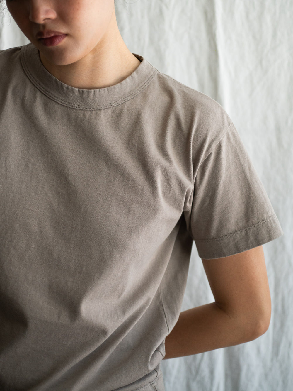 Short Sleeve T-Shirt – Sand Beige
