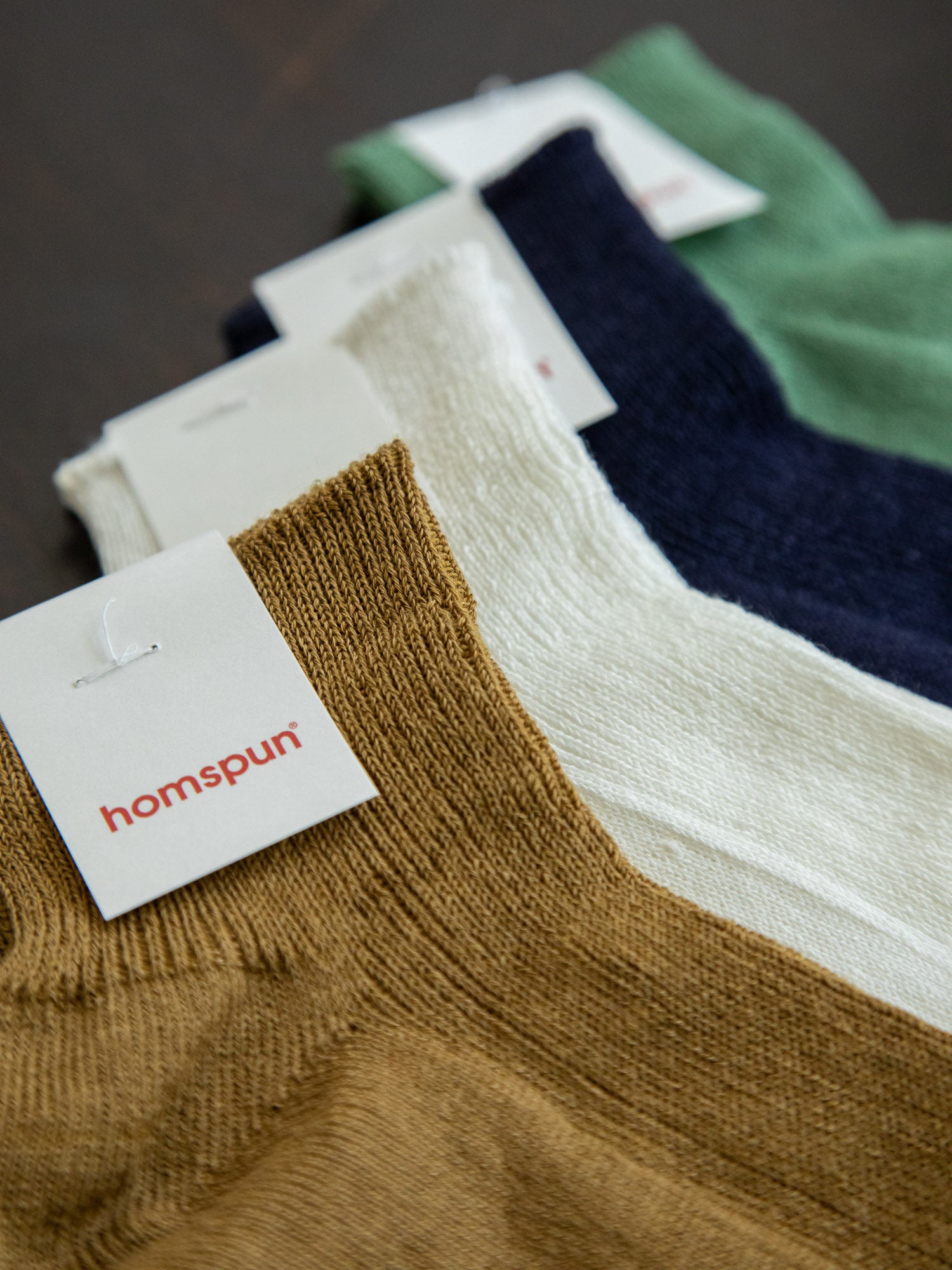 Linen Short Socks