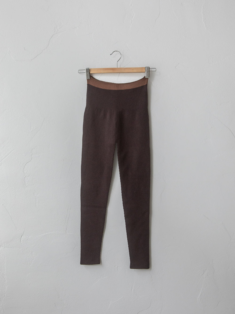 Thick Cotton Leggings – Brown