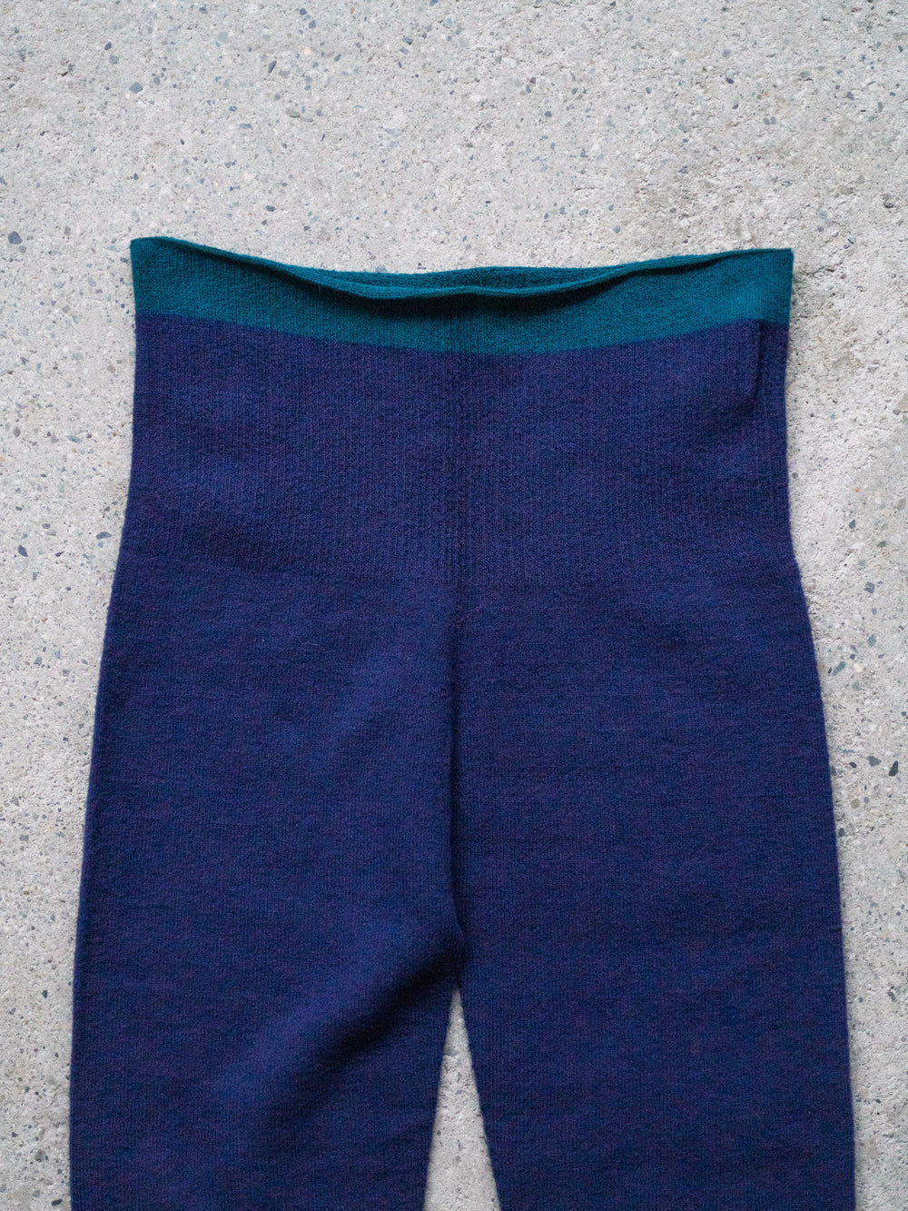 Thick Cotton Leggings – Blue