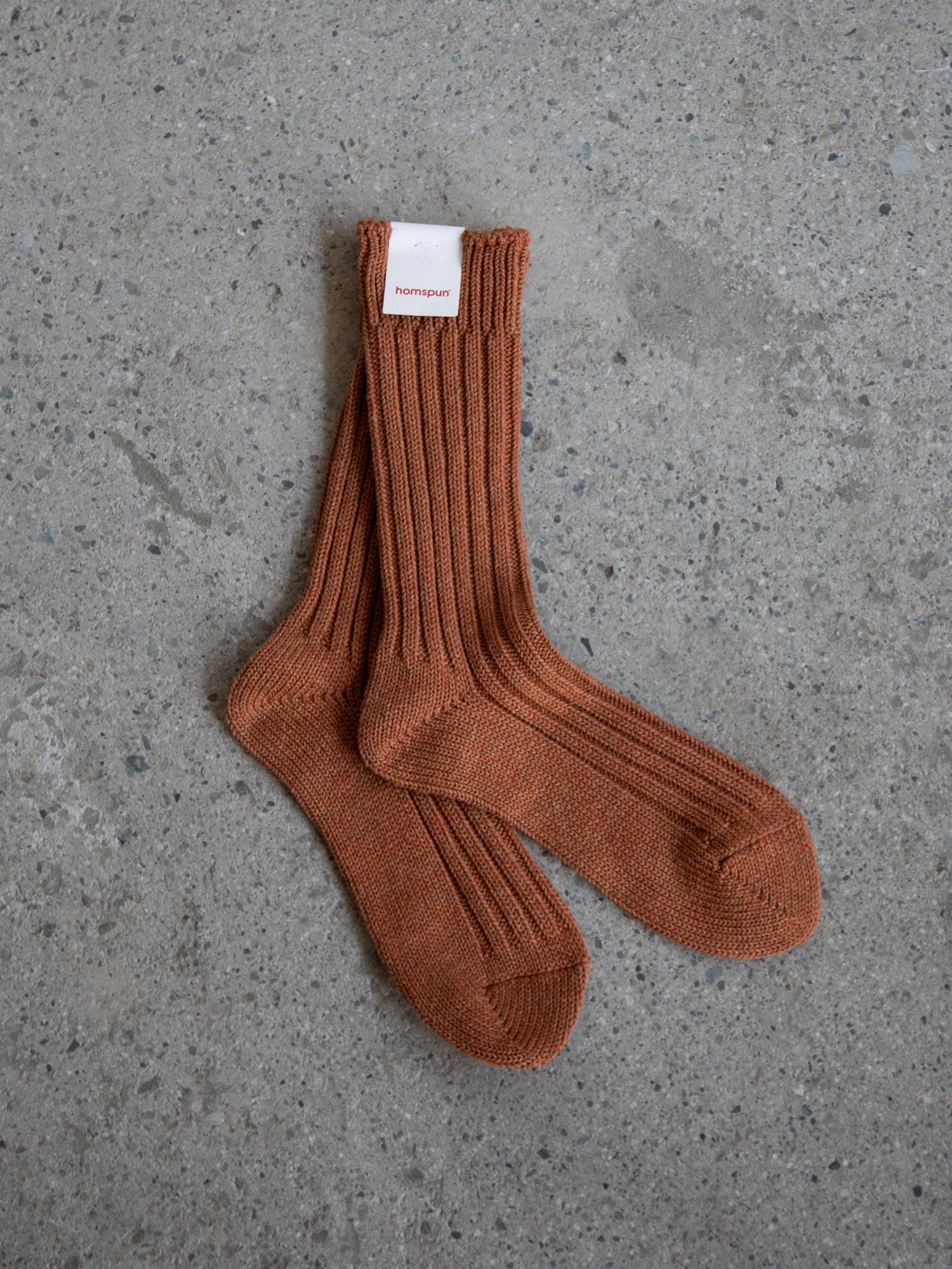Thick Cotton Wool Ribbed Socks