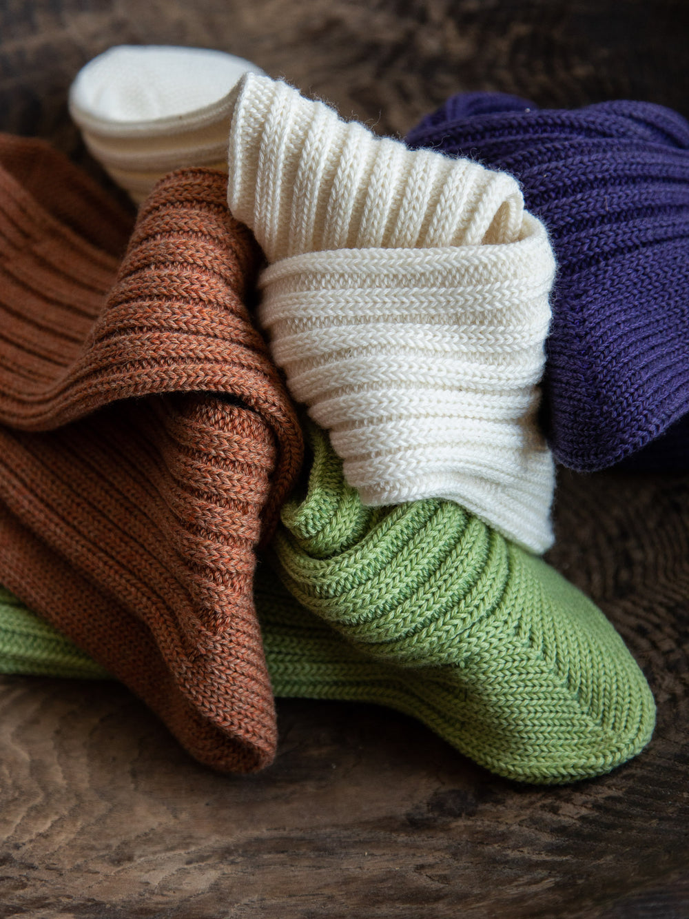 Thick Cotton Wool Ribbed Socks