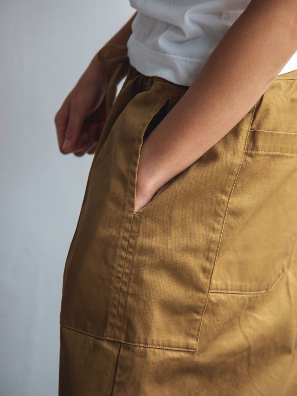 West Point Wide Pants - Camel