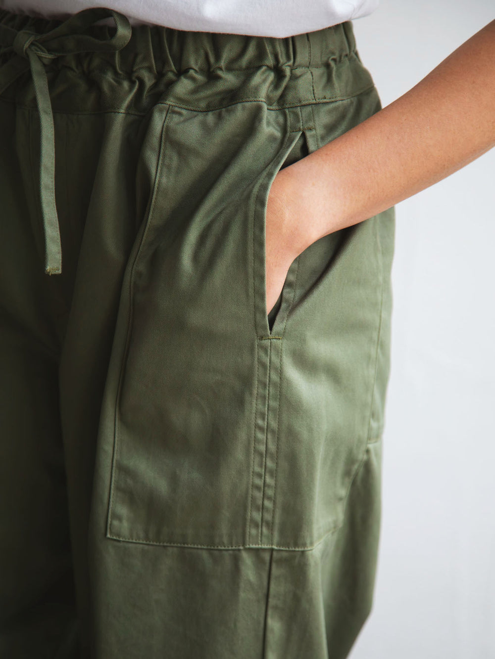 West Point Wide Pants - Green