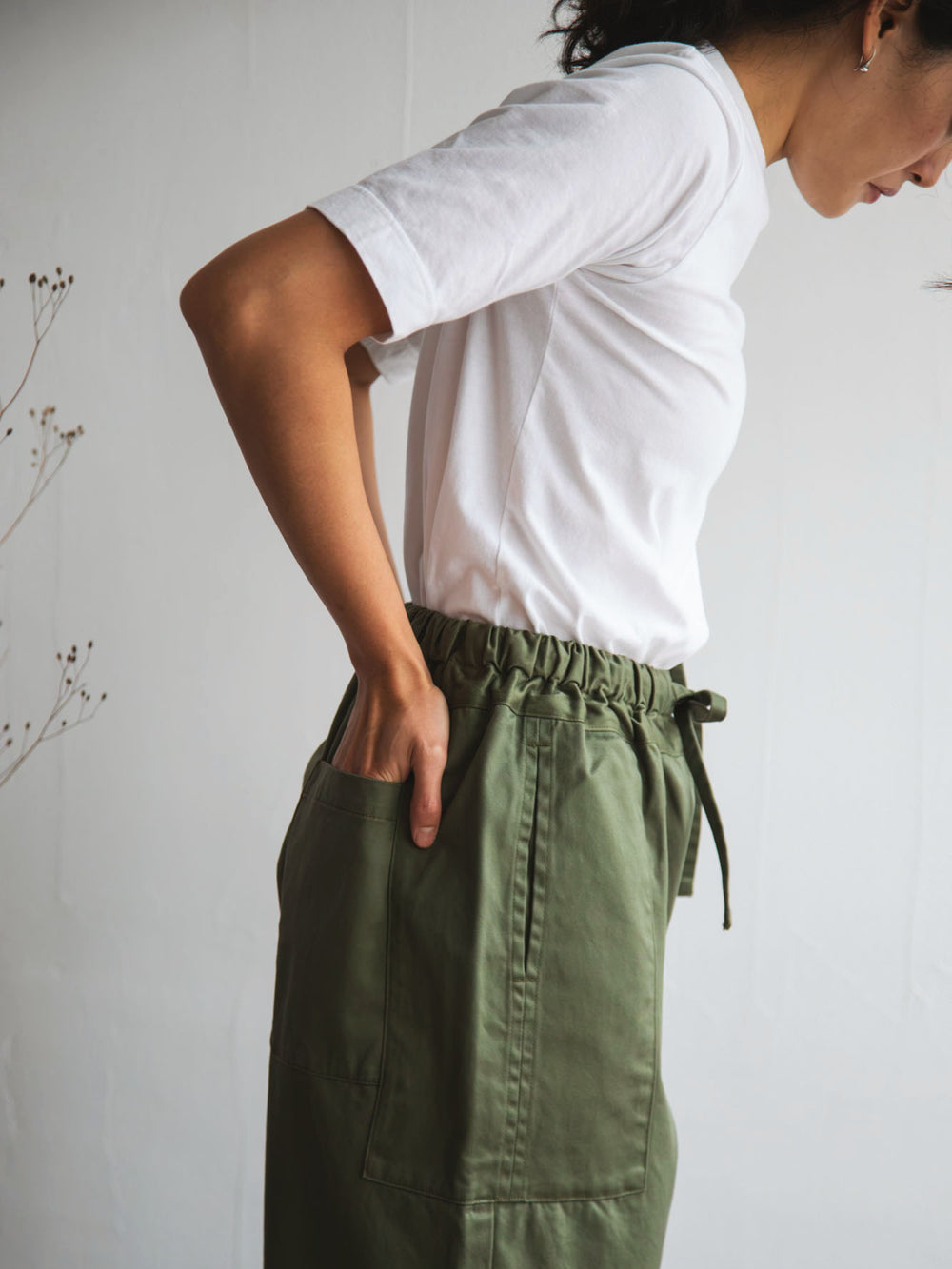 West Point Wide Pants - Green