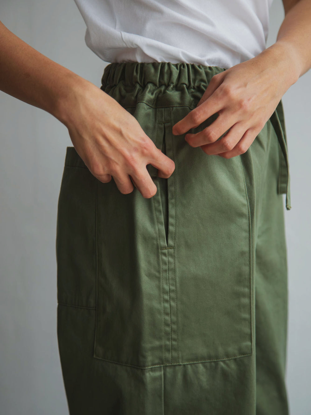 West Point Wide Pants - Green