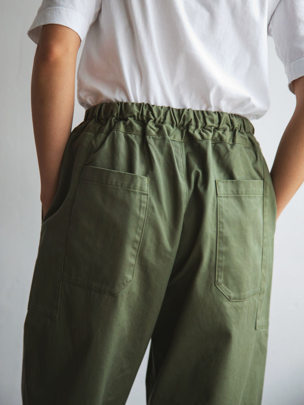 West Point Wide Pants - Green
