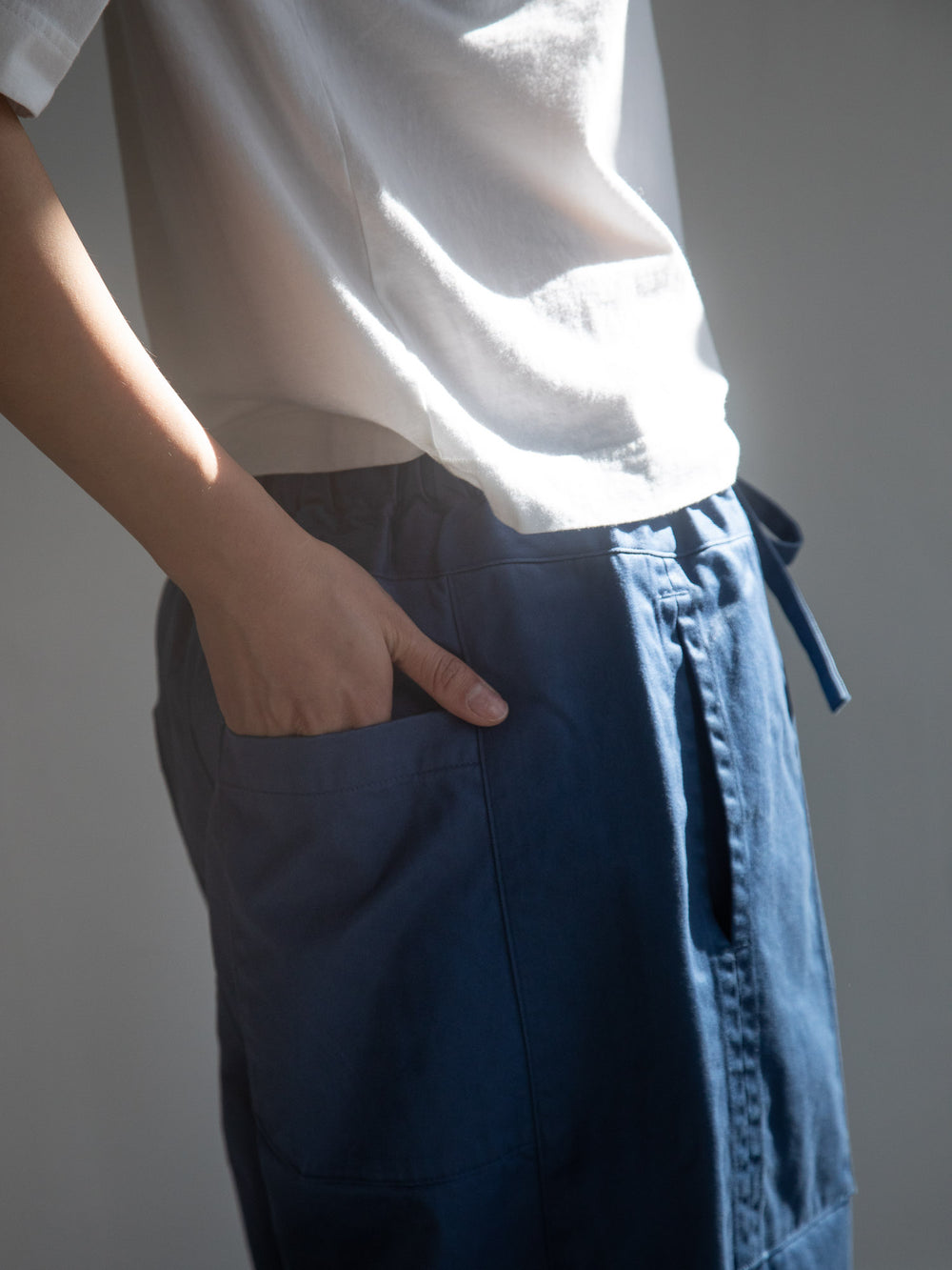 West Point Wide Pants - Saxe