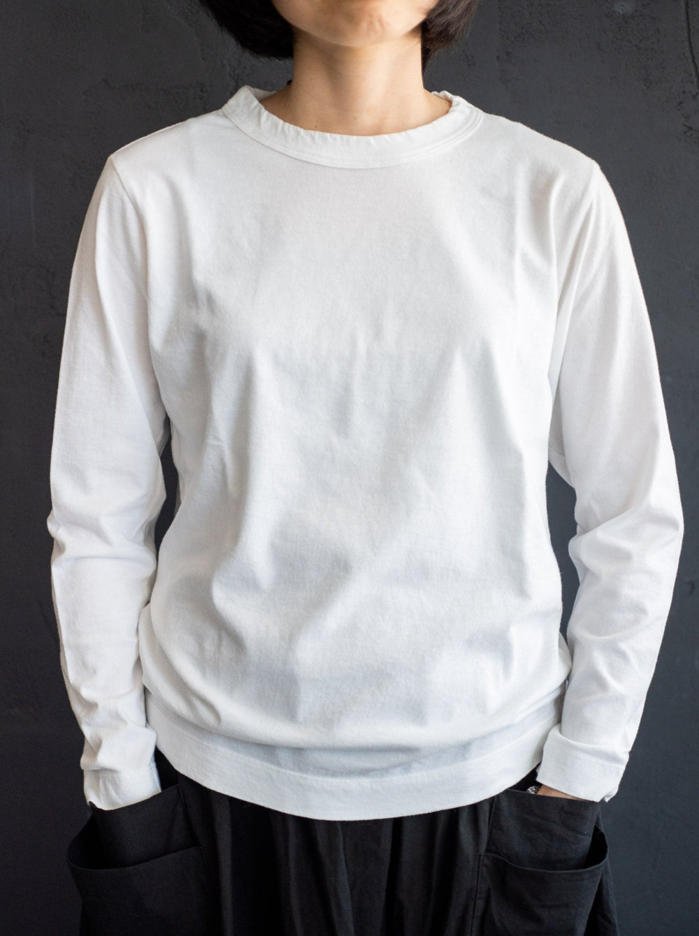 Long Sleeve T-Shirt – Grey Melange