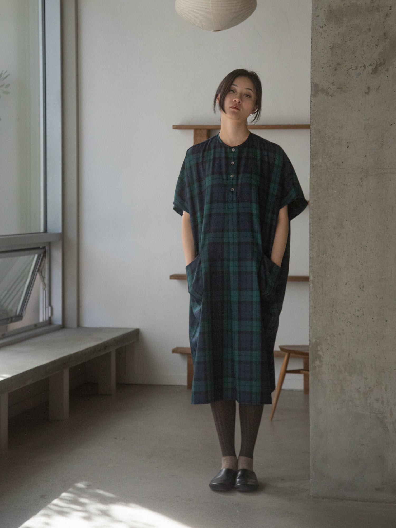 Wool Tartan Dress