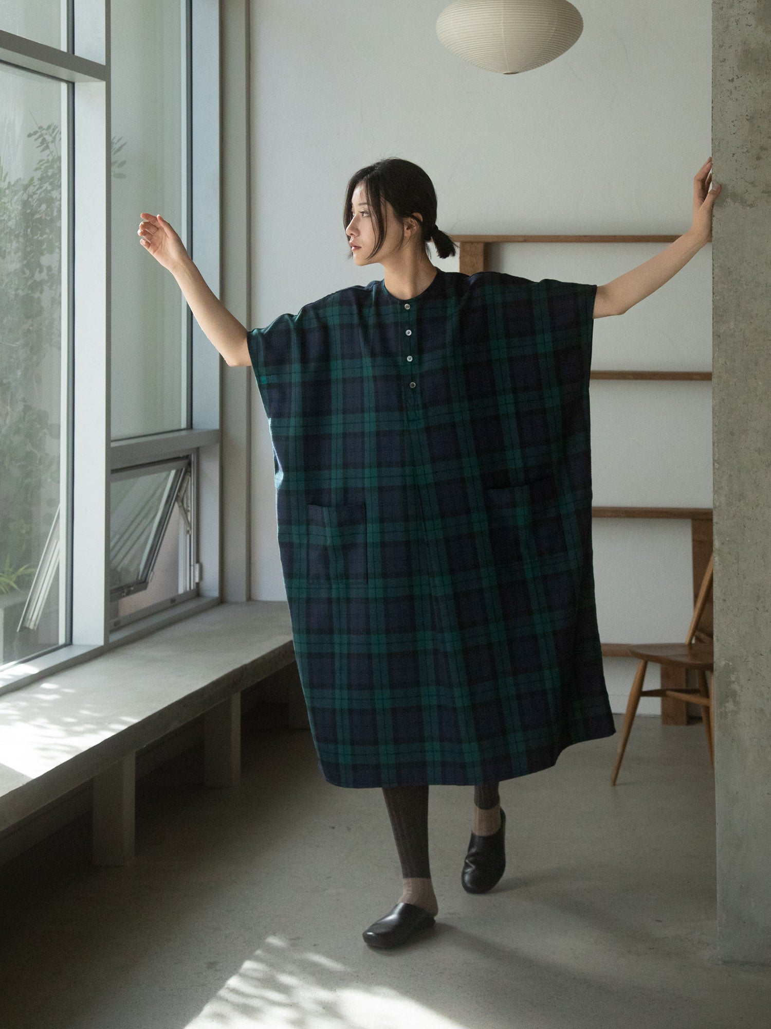 Wool Tartan Dress