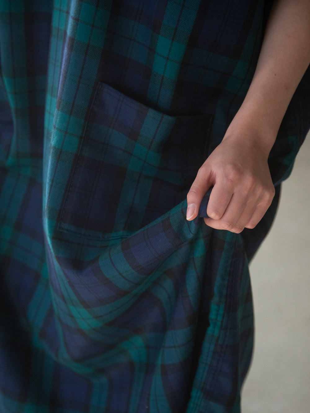 Wool Tartan Dress