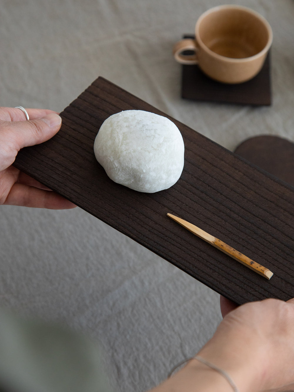 Kiri Wood Rectangle Tray