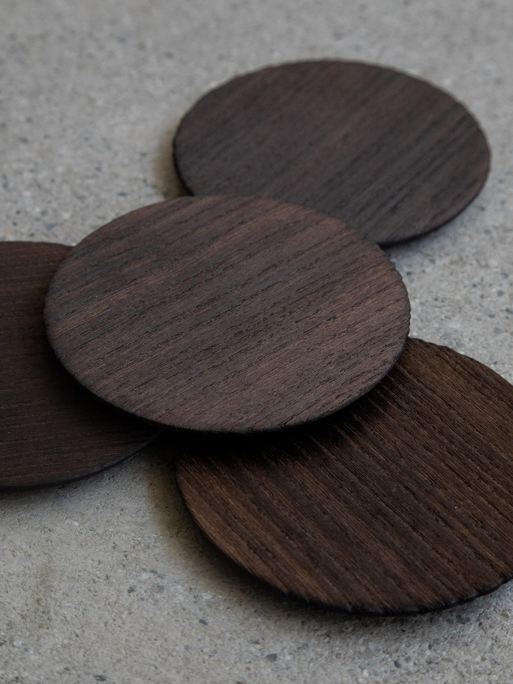 Kiri Wood Round Tray