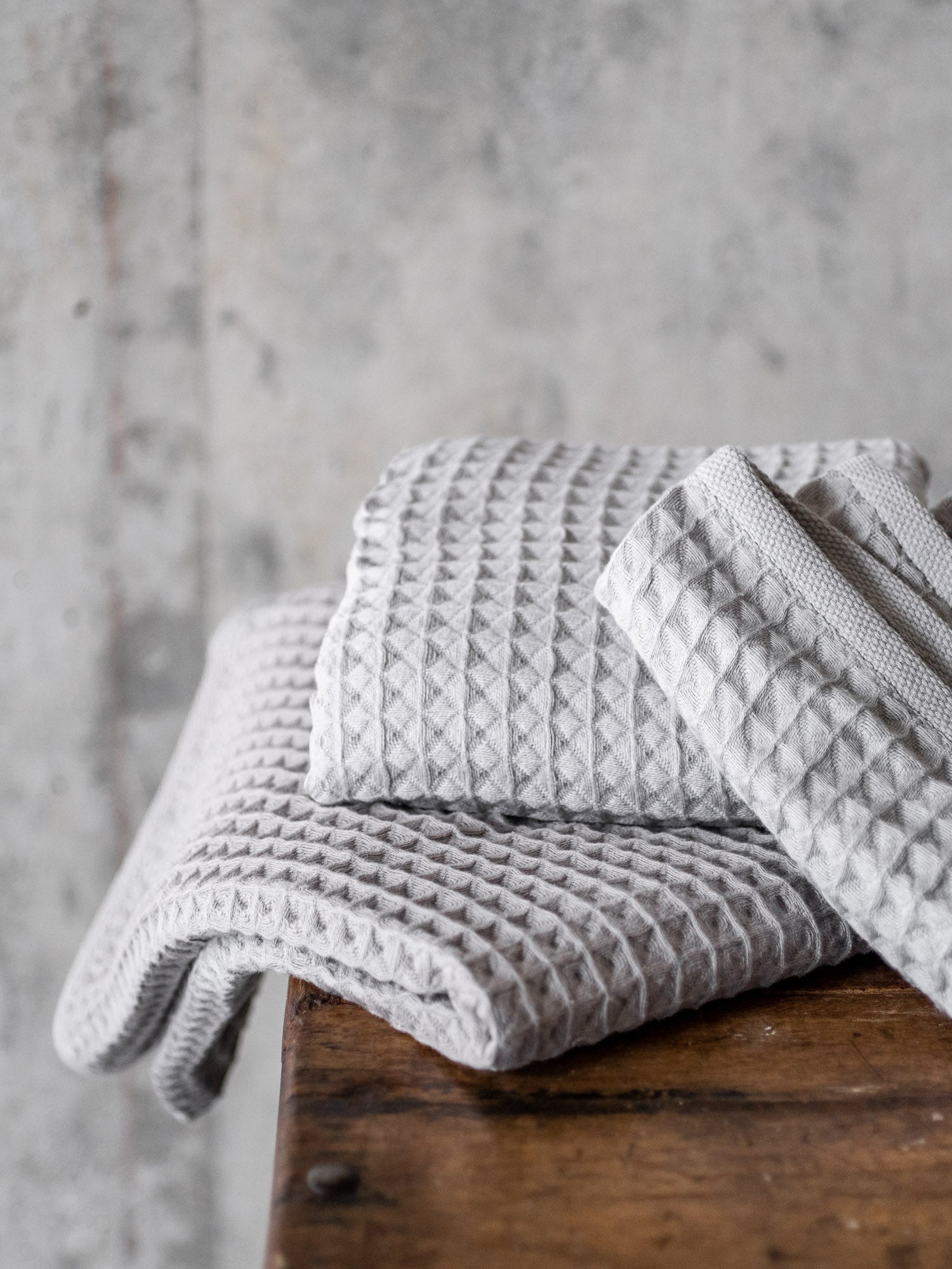 Grey waffle towels hot sale