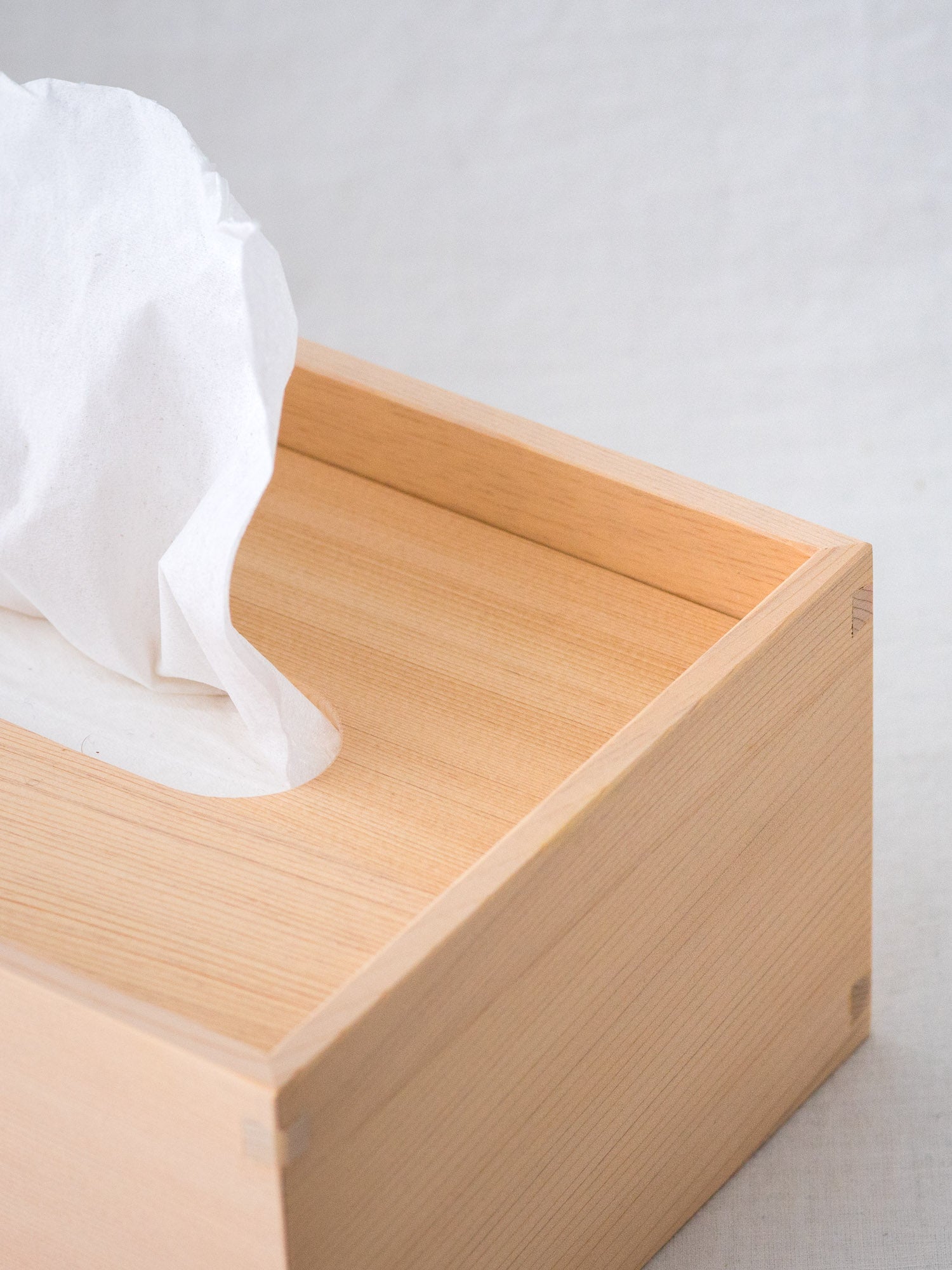 Hinoki Tissue Box