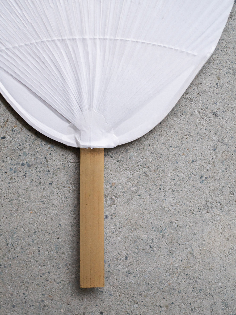 White Paper Paddle Fan