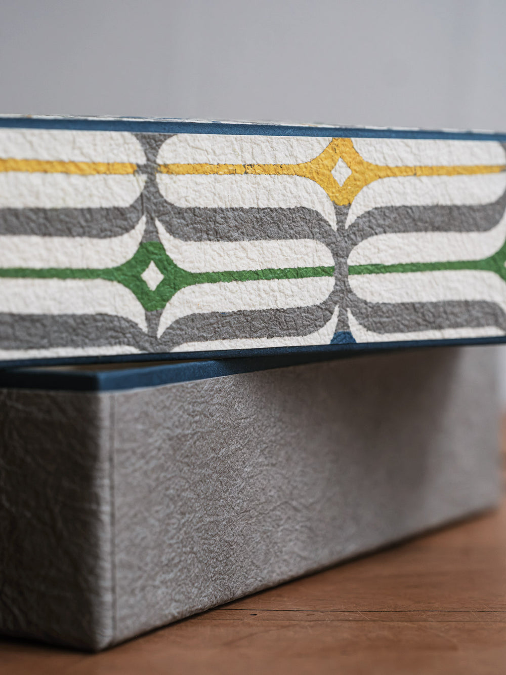 Washi Letter Box - Ainu Stripe