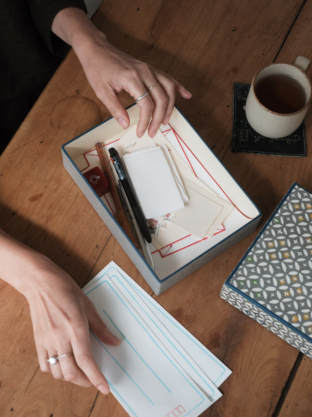 Washi Letter Box - Shippo