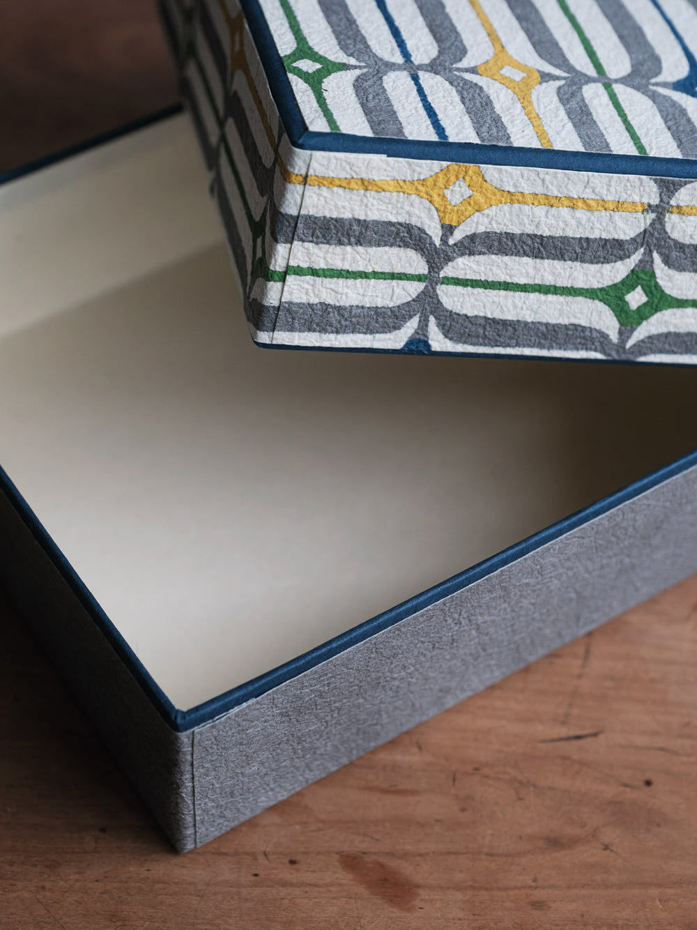 Washi Letter Box - Ainu Stripe