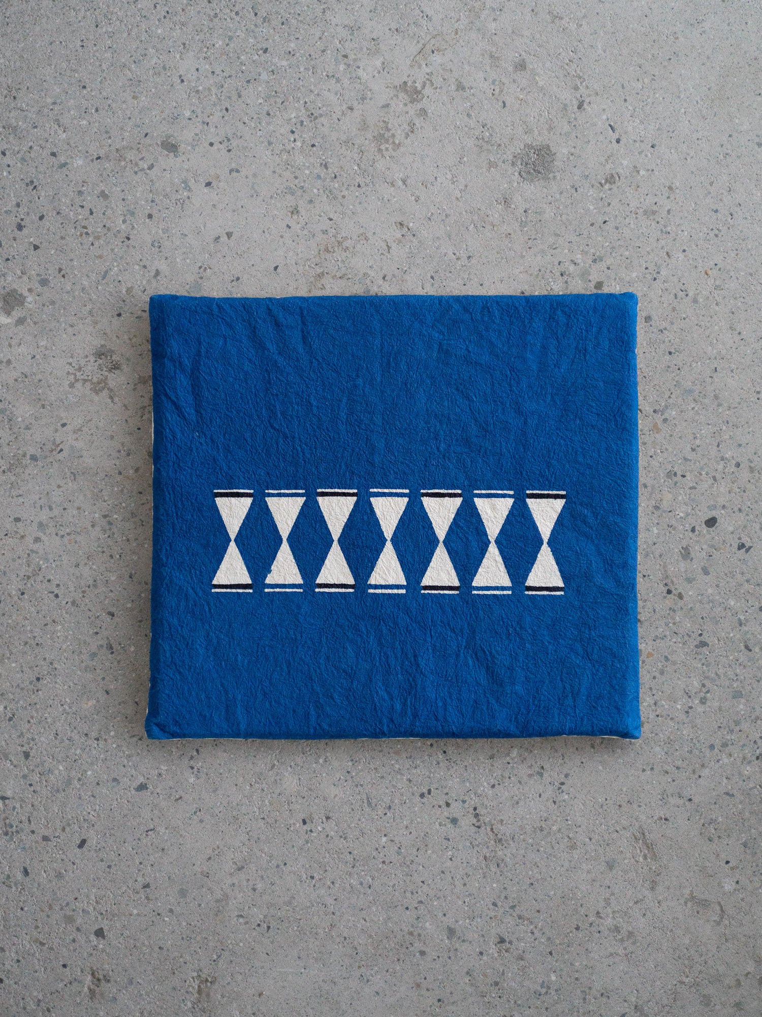Washi Kakuza Paper Cushion – Blue Bird