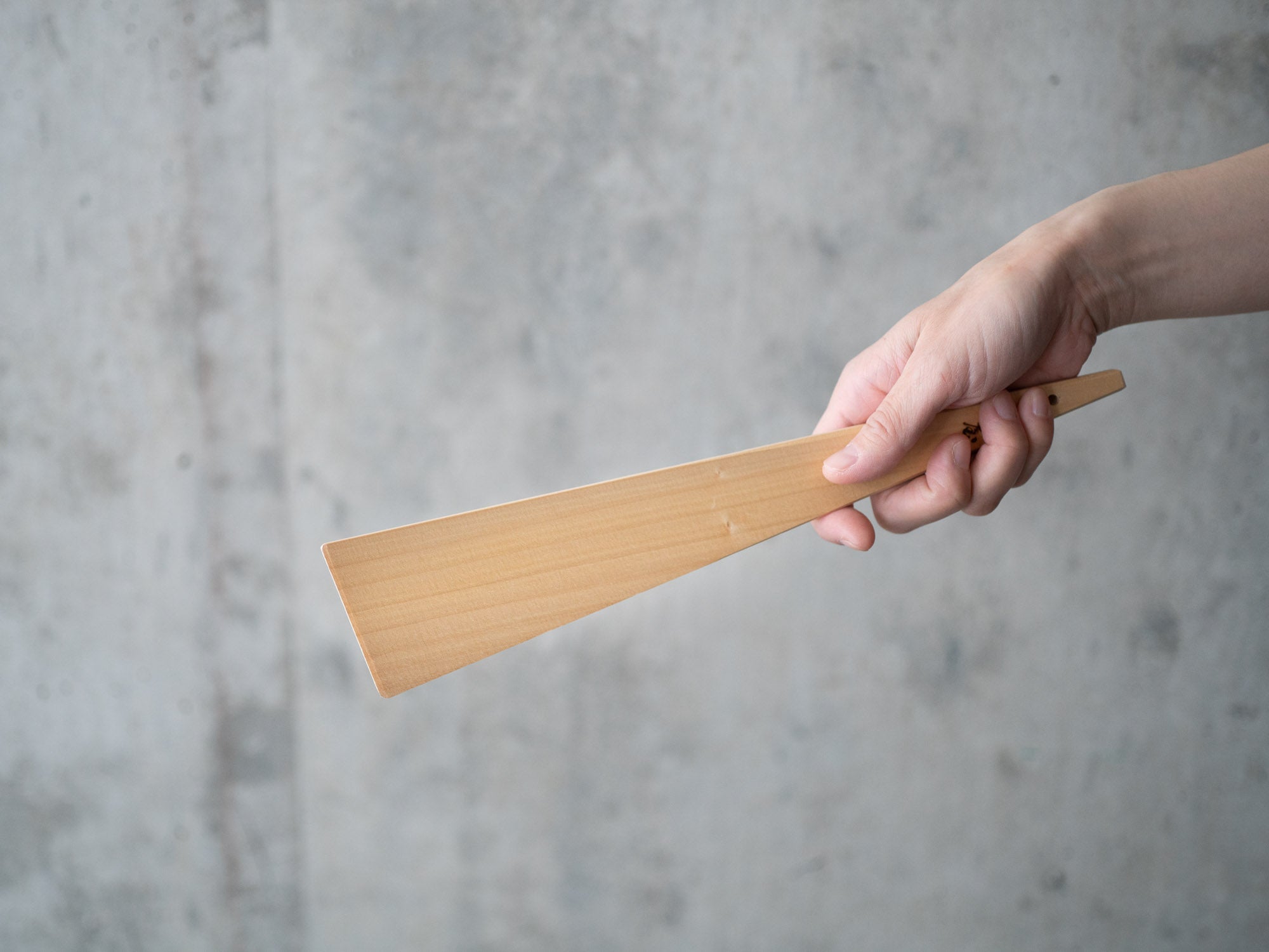 Triangular Wooden Spatula