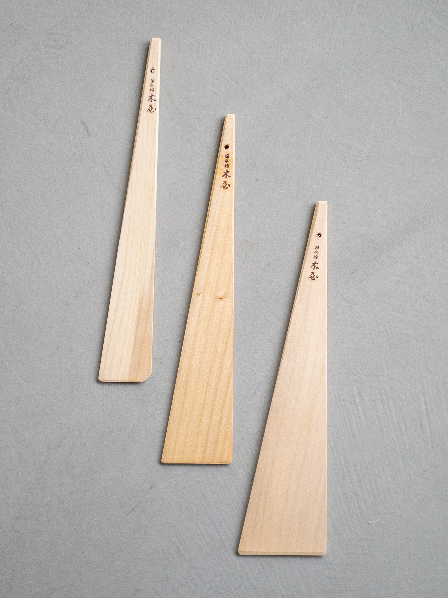 Triangular Wooden Spatula