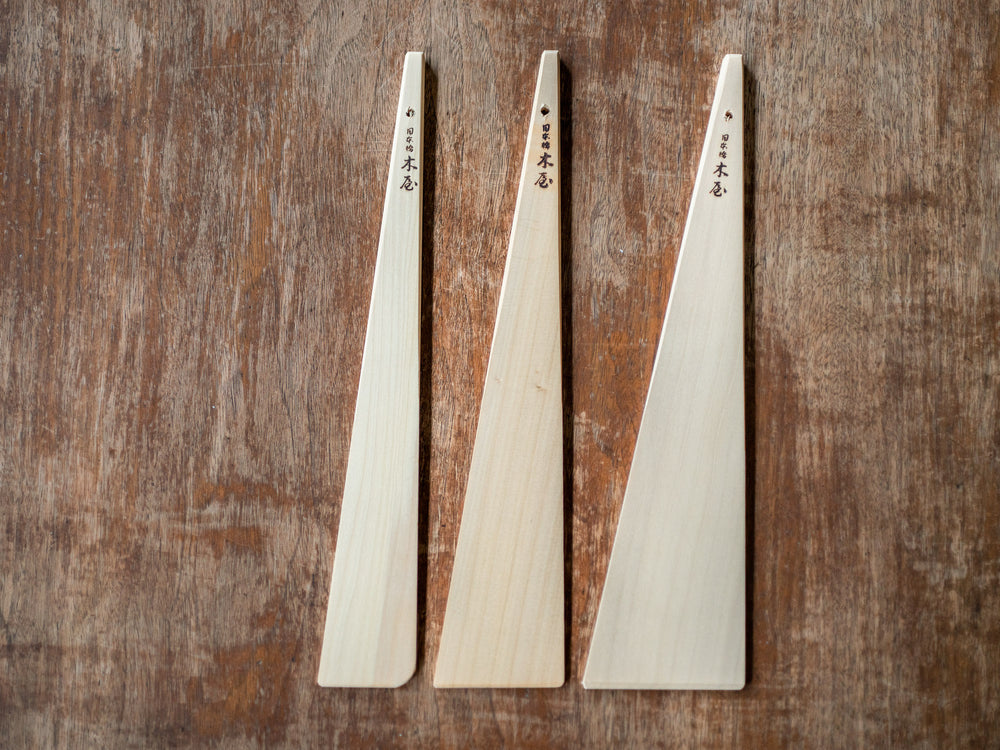 Triangular Wooden Spatula