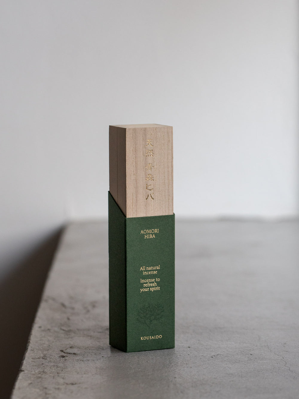 Tennen Incense - Aomori Hiba (Cypress)