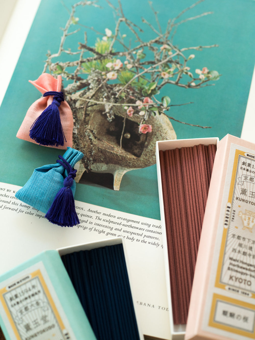 Kungyokudo Incense Sachet – Otowa Waterfall