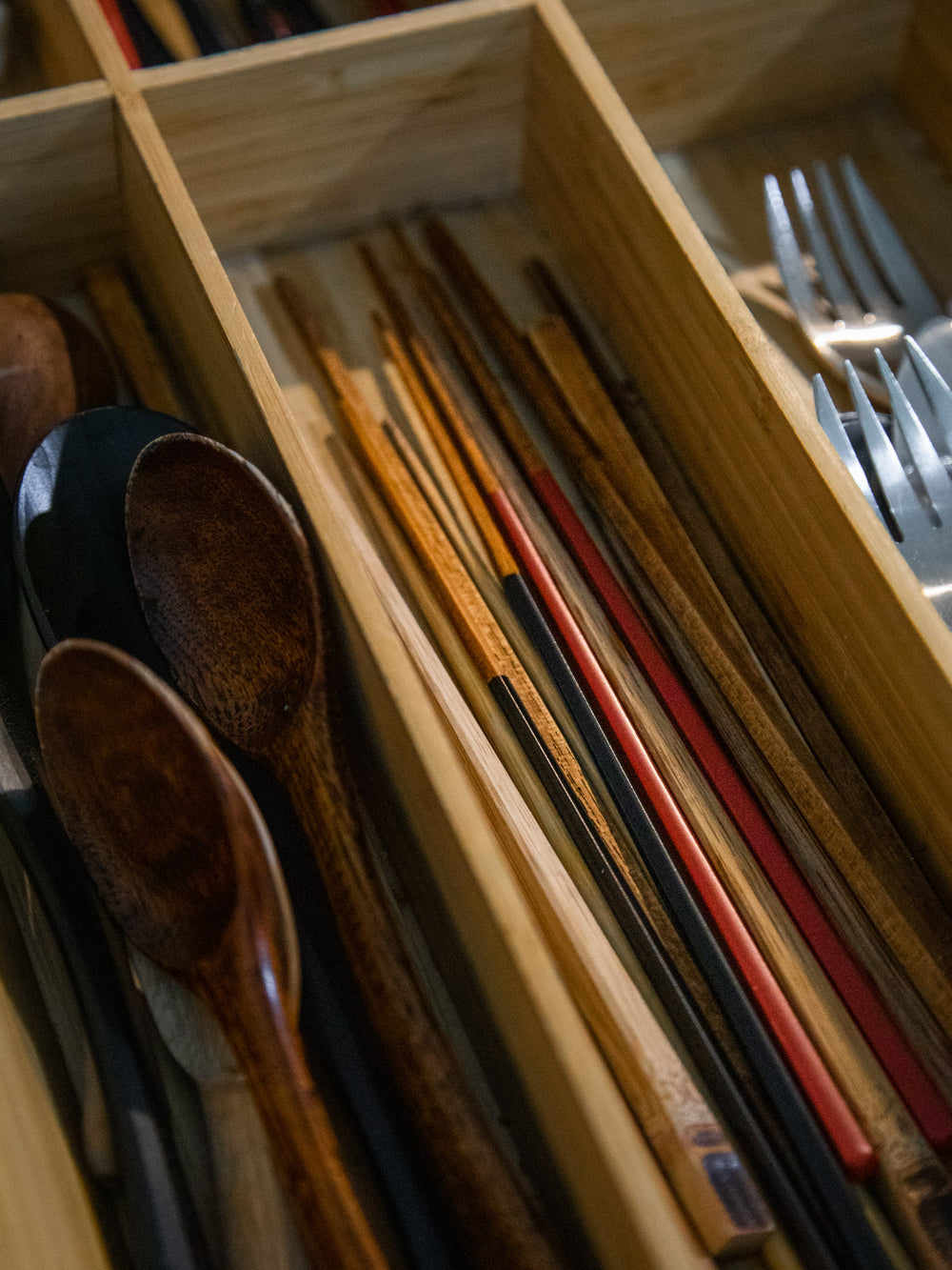 Lacquered Wooden Chopsticks