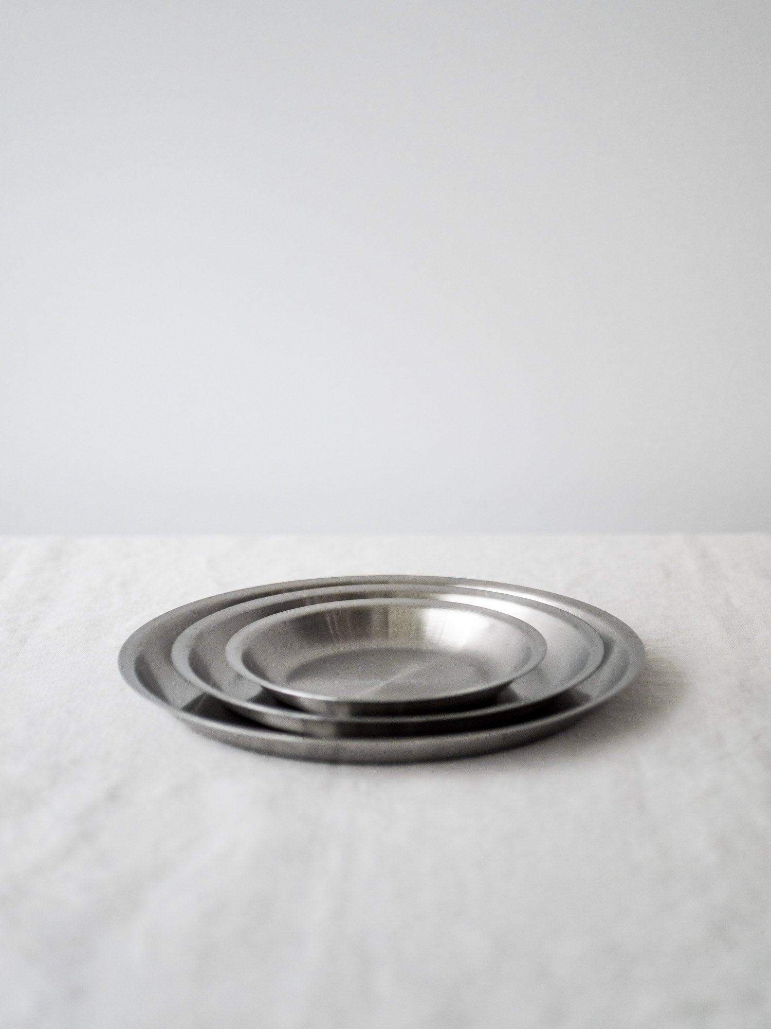 Makanai Stainless Round Plate