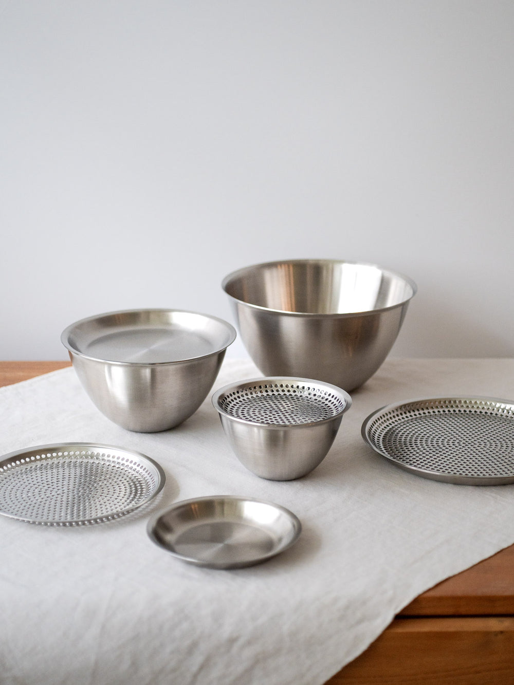 Makanai Stainless Flat Strainer