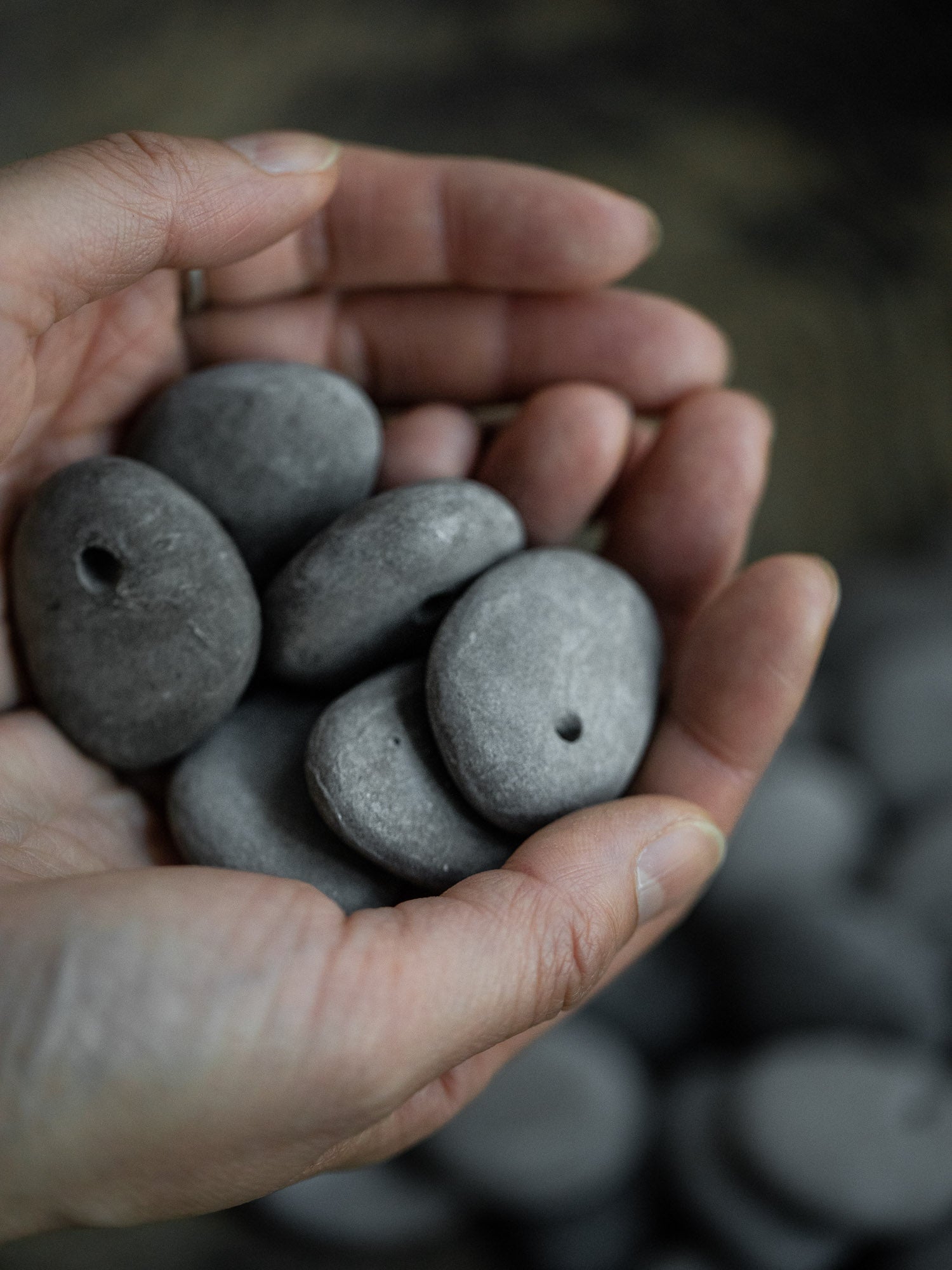 Pebble Incense Holder