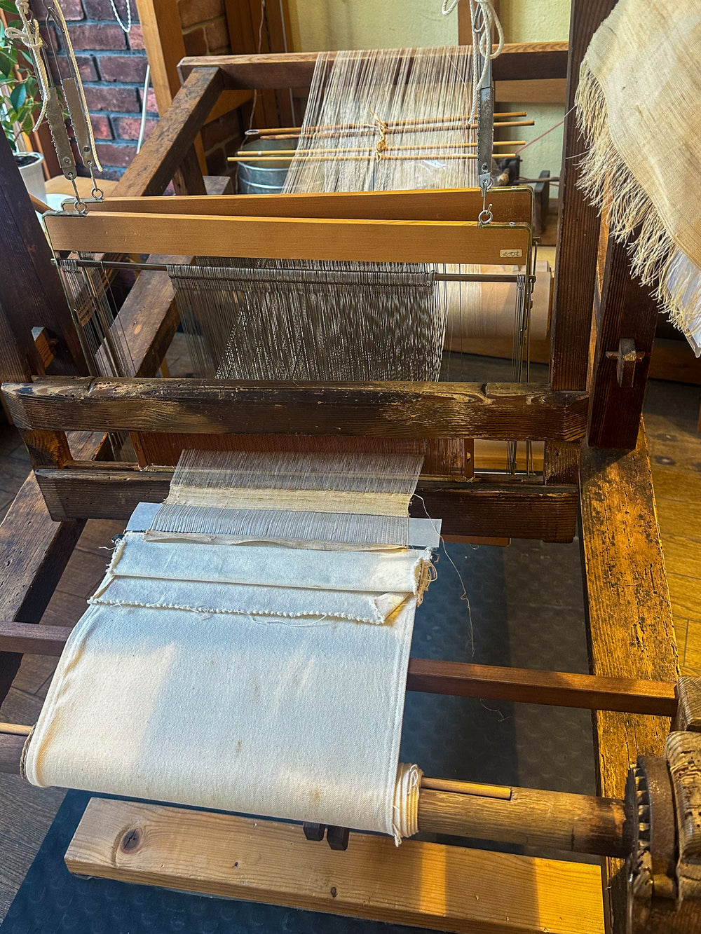 Ancient Linen Tenugui