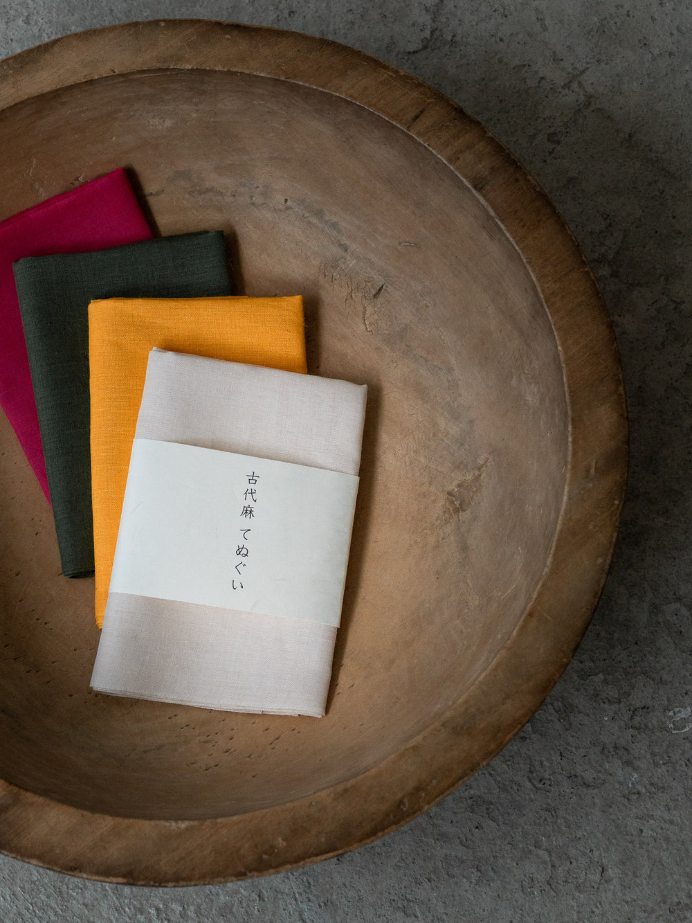 Ancient Linen Tenugui