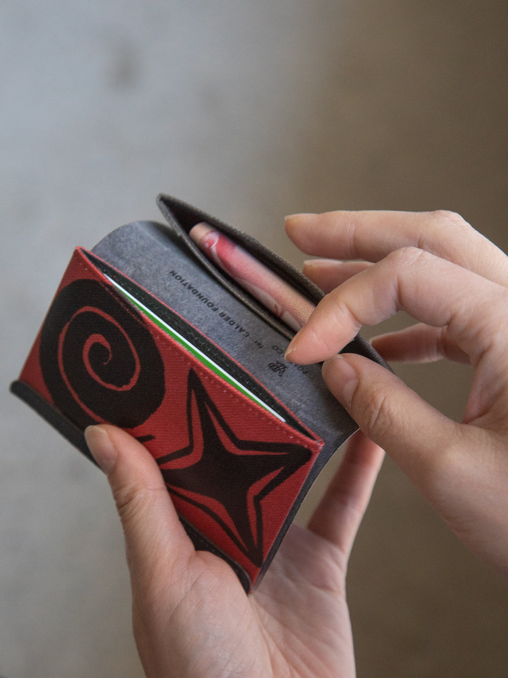 Card Holder for Calder Foundation