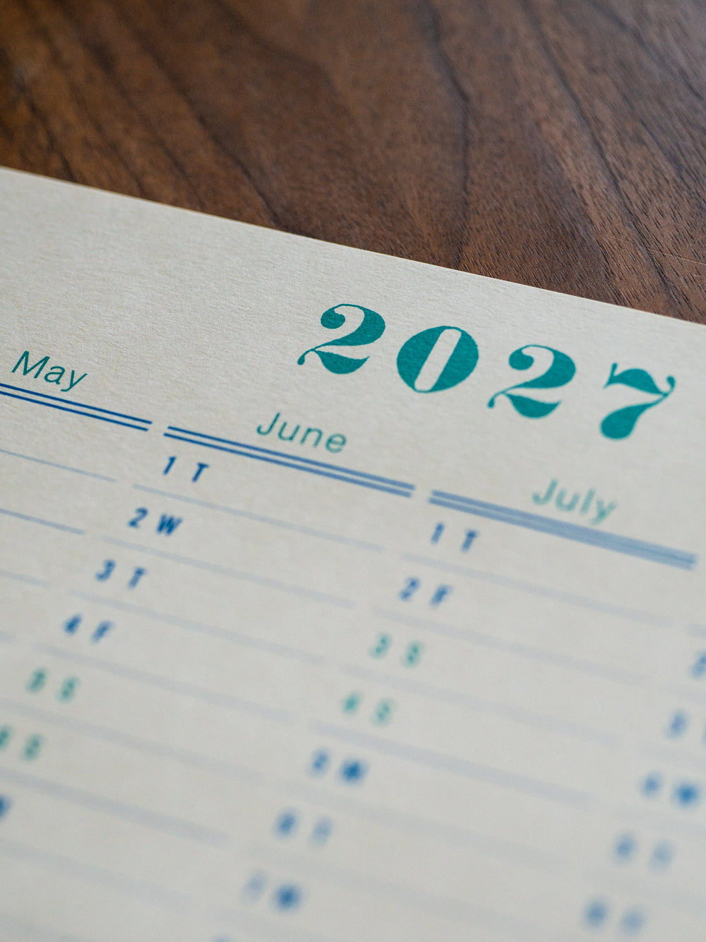 2027 One Year Wall Calendar