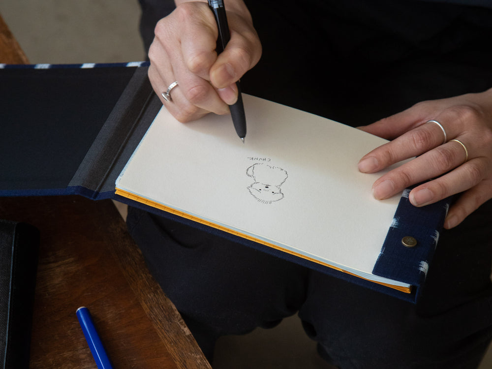 Snap Pad A5 Kurume Kasuri