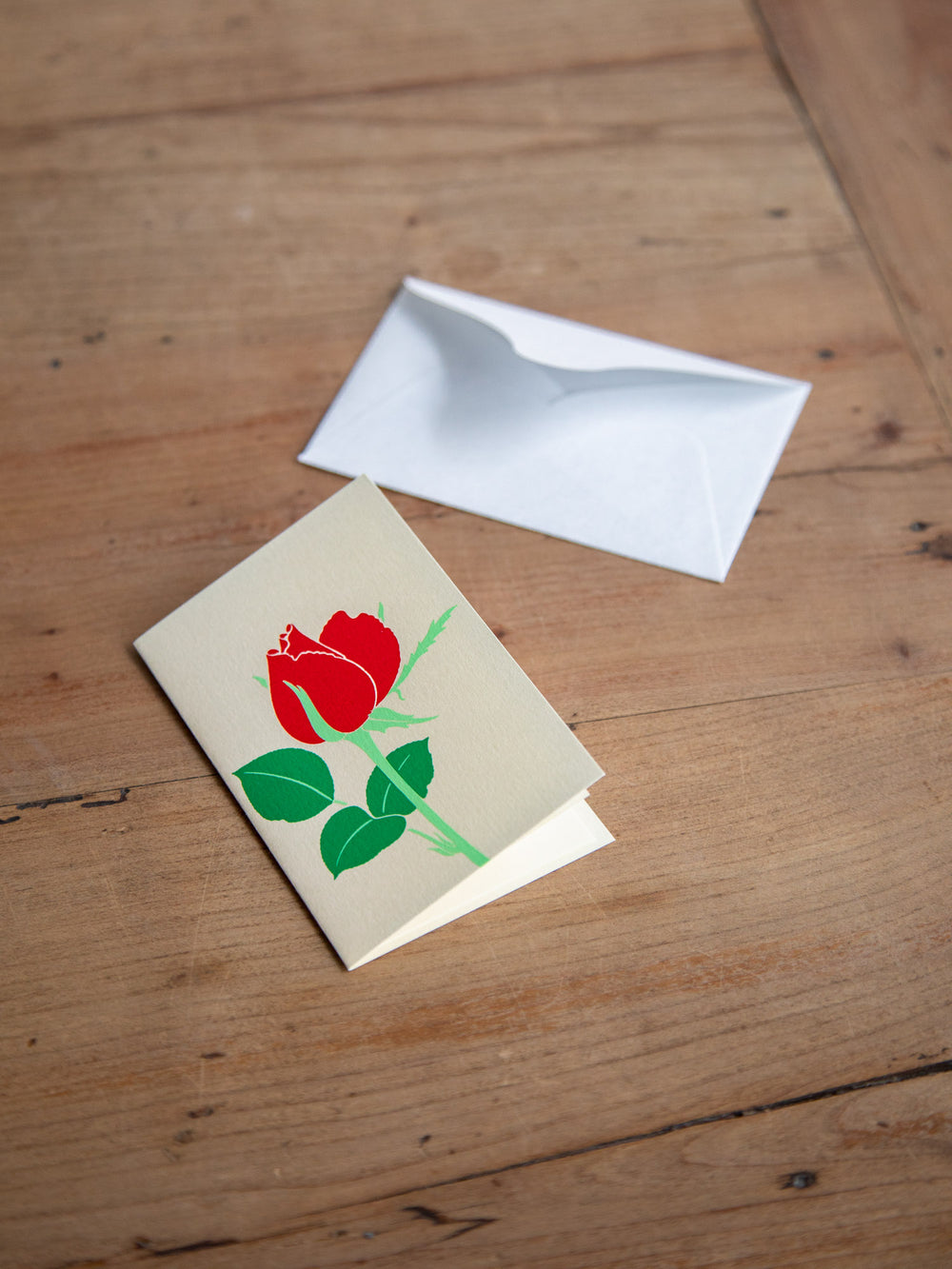 Silk Screen Mini Greeting Card