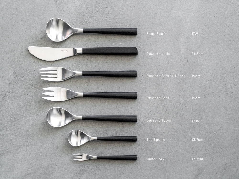 Sori Yanagi Black Birch Cutlery