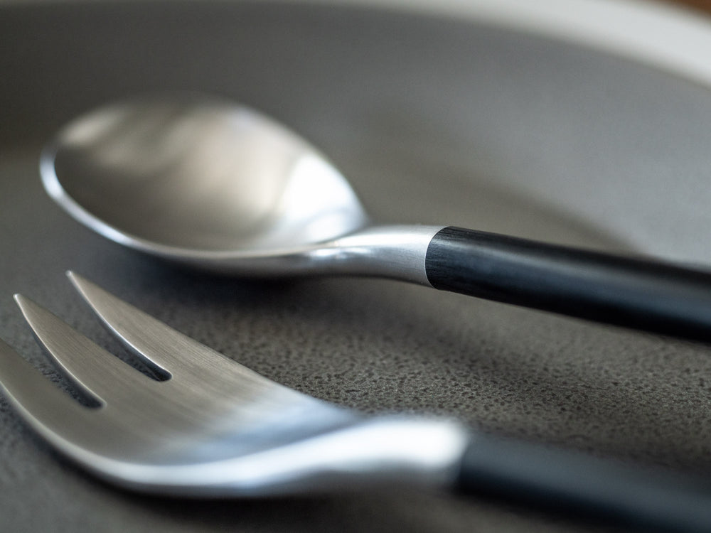 Sori Yanagi Black Birch Cutlery